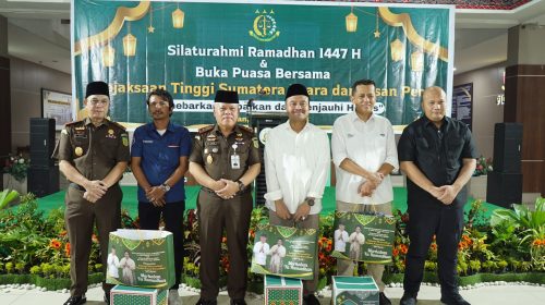 Silaturahmi Ramadan Kejati Sumut dan Insan Pers, Kajati Harli Siregar Ajak Wartawan Perangi Hoaks