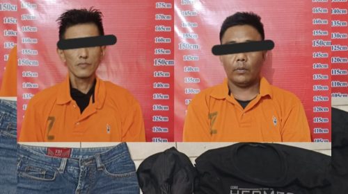 Dua Pelaku Curat di Perbaungan Ditangkap, Polisi Amankan Sabu dan Barang Bukti