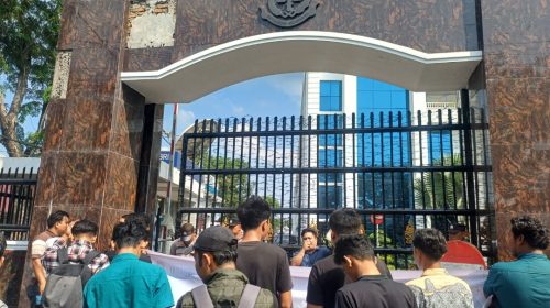 Mahasiswa Desak Kejati Sumut Tuntaskan Dugaan Korupsi KCP Bank Sumut Krakatau 2012