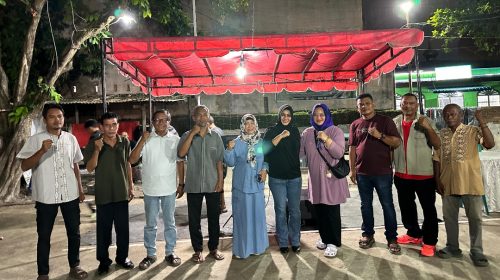 Lailatul Badri Kukuhkan Pengurus Binter 2000 dan Resmikan Lapangan Multifungsi Warga di Medan Timur