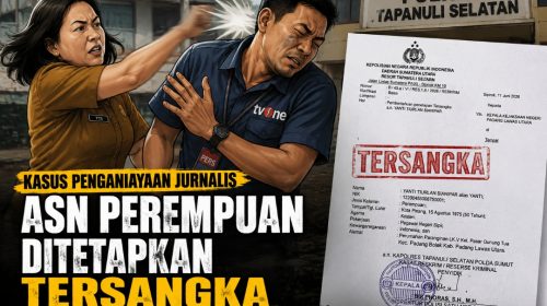 ASN Perempuan Diduga Aniaya Jurnalis tvOne Resmi Jadi Tersangka, Aliansi Jurnalis Siap Demo Polda Sumut