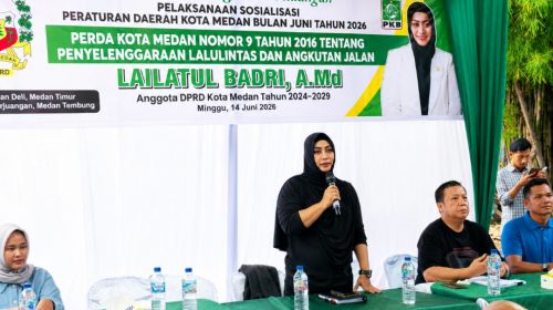 Lailatul Badri Serap Aspirasi Warga, Keluhan Penerangan Jalan Diminta Segera Ditindaklanjuti Dishub Medan