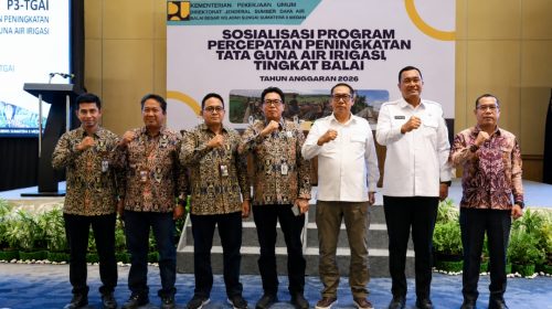 BBWS Sumatera II Medan Sosialisasikan P3-TGAI 2026, Dorong Kualitas Irigasi dan Pemberdayaan Masyarakat