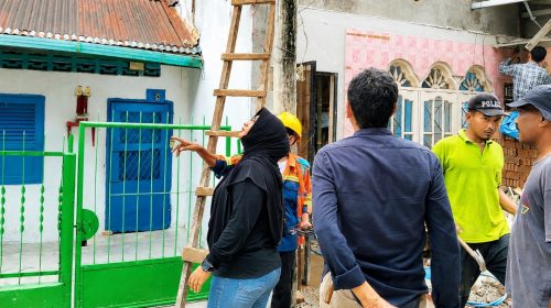 Anggota DPRD Medan Lailatul Badri Tinjau Pergantian 10 Titik Tiang di Jalan Ampera, Respons Cepat Keluhan Warga