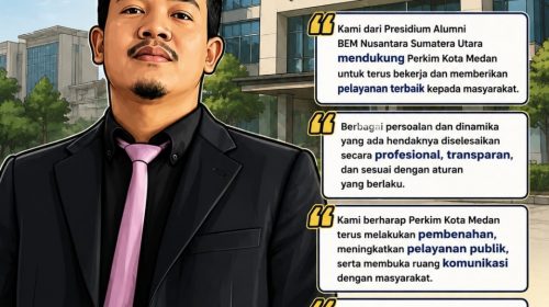 Alumni BEM Nusantara Sumut Dukung Perkim Kota Medan Tingkatkan Pelayanan Publik