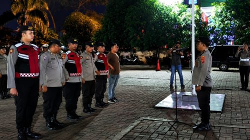 Cegah Tawuran hingga 3C, Polsek Medan Tuntungan Turun Bersama Patroli Rayon III