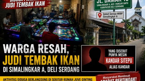 Warga Resah, Dugaan Praktik Judi Tembak Ikan Disebut Beroperasi di Simalingkar A