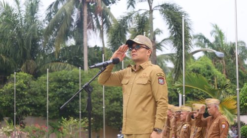 Upacara Haornas ke-43 di Tanjungbalai, Fadly Abdina Ajak Masyarakat Budayakan Olahraga