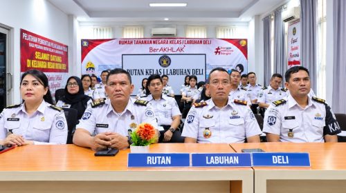 Rutan Labuhan Deli Mantapkan Program Rehabilitasi dan Reedukasi WBP melalui Rakor Virtual dan Anev Pemasyarakatan