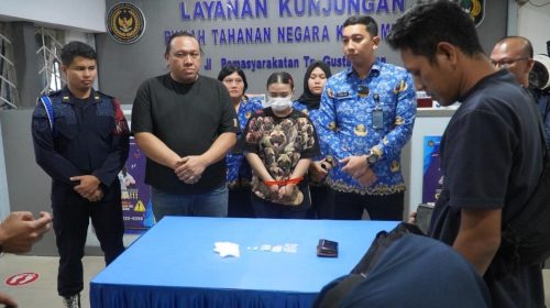 Rutan Kelas I Medan Gagalkan Dugaan Penyelundupan Sabu dan Ekstasi Lewat Layanan Kunjungan