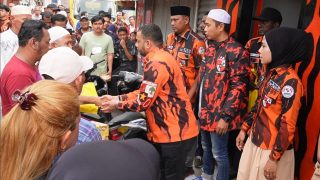 PAC Pemuda Pancasila Medan Polonia Bagikan 1.000 Paket Idulfitri untuk Kader dan Warga