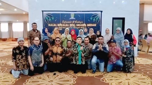 Halal Bi Halal IKAL SMA Negeri 6 Medan 2026 Berlangsung Meriah, Pererat Silaturahmi Alumni