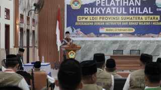Kakanwil Kemenag Sumut: Rukyatul Hilal Harus Perkuat Kerukunan dan Persaudaraan