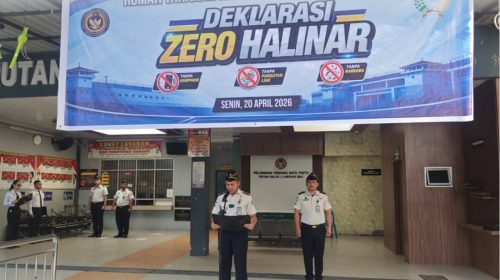 Rutan Kelas I Labuhan Deli Tegaskan Komitmen Zero Halinar, Wujudkan Lingkungan Bersih dan Berintegritas