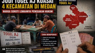 T09el AJ Disebut Kuasai Empat Kecamatan di Medan, Warga Soroti Lemahnya Penegakan Hukum