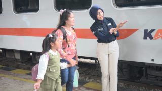 Momentum Hari Lahir Pancasila, KAI Sumut Perkuat Layanan Kereta Api Bersubsidi untuk Masyarakat