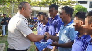 Lapas Narkotika Langkat Bagikan Paket Alat Mandi dan Pakaian Kerja, Wujud Nyata Pelayanan Prima bagi Warga Binaan