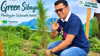 Pegadaian Gelar Green Sibayak, Ajak 100 Pelajar Peduli Kelestarian Lingkungan