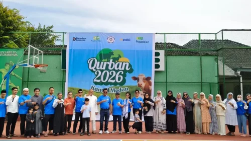 Pegadaian Kanwil I Medan Tebar Kepedulian Iduladha, Salurkan Daging Kurban untuk 865 Penerima Manfaat