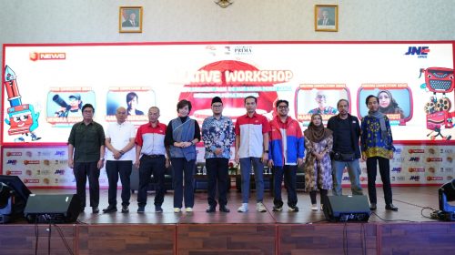 JNE Gelar Creative Workshop di UNPRI Medan, Dorong Mahasiswa Ciptakan Karya Kreatif dan Inspiratif