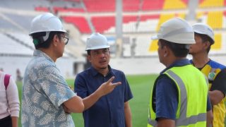 Persiapan Piala AFF U-19 Dikebut, Arya Sinulingga Tinjau Stadion hingga TC Atlet di Medan