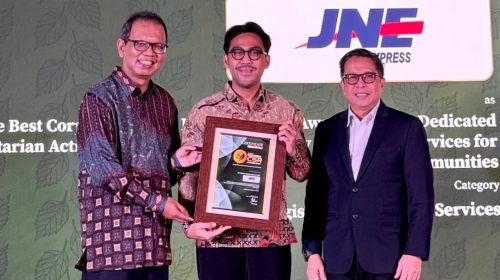 JNE Raih Penghargaan CSR Nasional 2026 atas Aksi Kemanusiaan dan Layanan Kesehatan Darurat