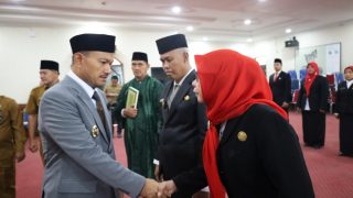 Wali Kota Tanjungbalai Lantik 16 Pejabat, Tekankan Kinerja, Inovasi, Kolaborasi dan Disiplin untuk Wujudkan Tanjungbalai EMAS