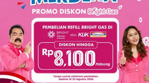 Pertamina Patra Niaga Sumbagut Hadirkan Promo Bright Gas Semarak Merdeka, Diskon hingga Rp8.100