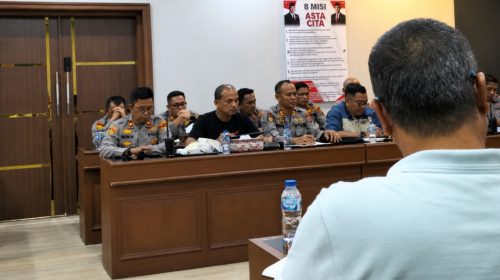 Kapolsek Medan Tuntungan Adil Ginting Hadiri Arahan Pimpinan, Perkuat Antisipasi Geng Motor