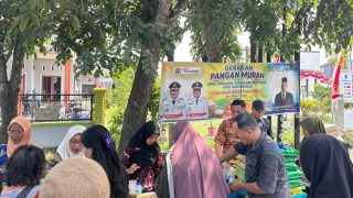 Warga Antusias Sambut Gerakan Pangan Murah di Sijambi, Harga Beras dan Telur Lebih Terjangkau