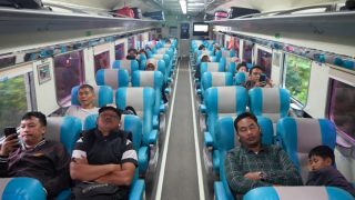 KAI Pastikan 20 Perjalanan Kereta Api di Sumut Tetap Aman Pascakerja Erupsi Gunung Sinabung