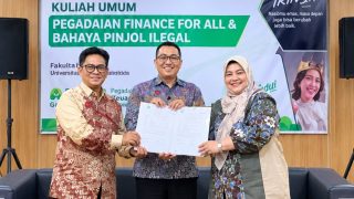 Pegadaian Gelar Kuliah Umum Finance for All dan Bahaya Pinjol Ilegal di Fakultas Psikologi USU