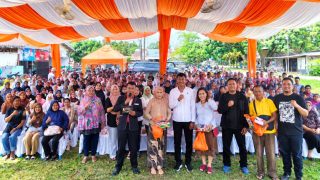 Eko Afrianta Sitepu Gelar Pembinaan Ideologi Pancasila dan Wawasan Kebangsaan di Medan Johor