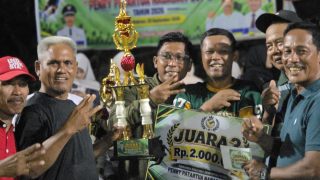 Comeback Dramatis, Cinta Makmur VC Juara Turnamen Semi Open Putra Piala Penry Patartua Nababan