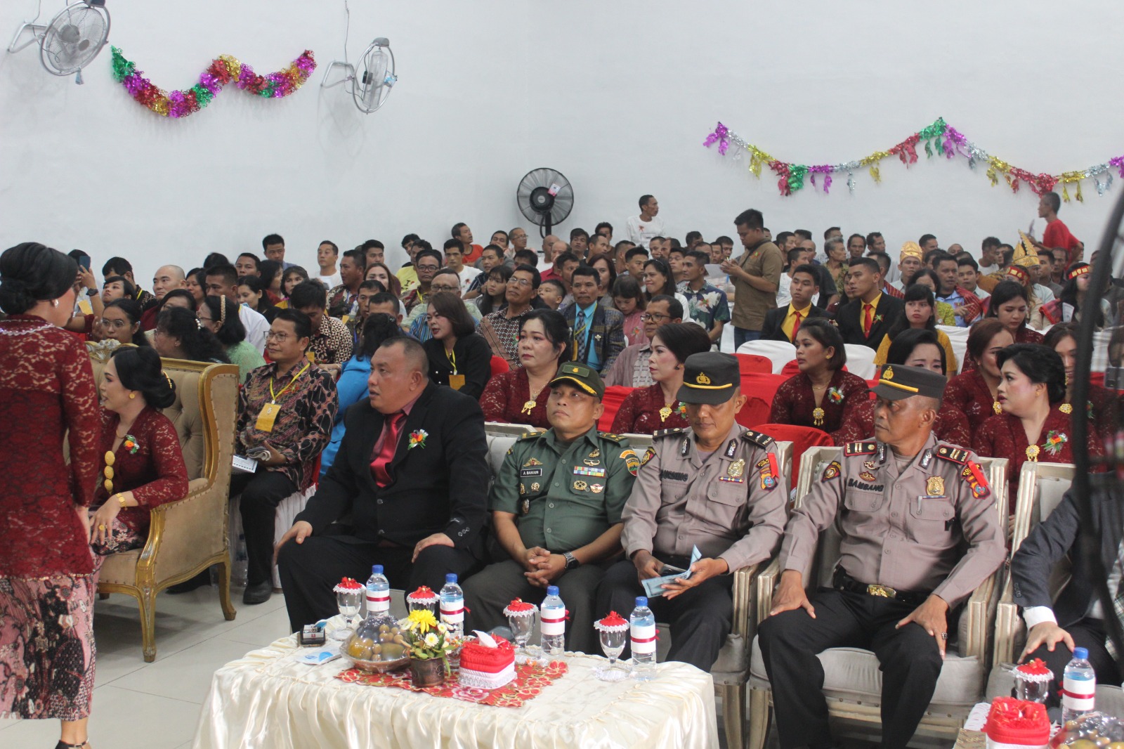 Kakanwil Kumham Sumut Hadiri Langsung Perayaan Natal Bersama Petugas dan WBP Lapas Binjai