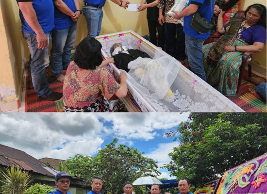 Wartawan TV One dan Analisa Meninggal, Ketua Pewarta Melayat Sekaligus Berikan Bantuan