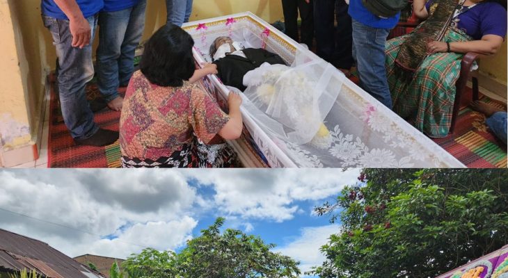 Wartawan TV One dan Analisa Meninggal, Ketua Pewarta Melayat Sekaligus Berikan Bantuan