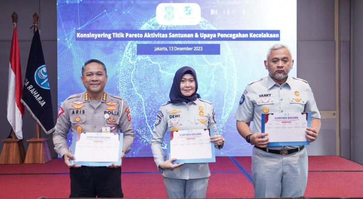 Jasa Raharja dan Korlantas Polri Gelar Konsinyering Titik Pareto  Aktivitas Santunan dan Upaya Pencegahan Kecelakaan Lalu Lintas