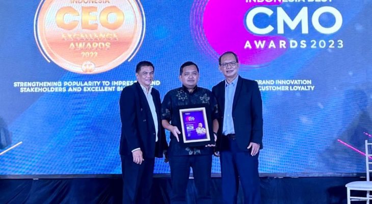JNE Raih Penghargaan Best Chief Marketing Officer Award 2023