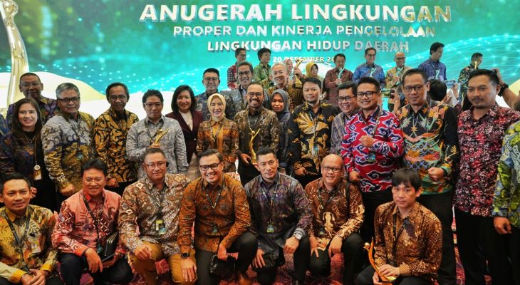 PGN Subholding Gas Pertamina Raih 3 Proper Emas dan 6 Proper Hijau di Ajang Anugerah Lingkungan PROPER 2023