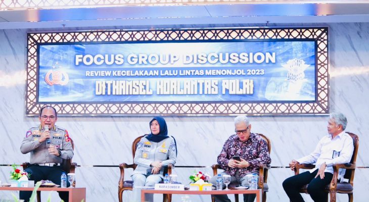 Optimalkan Upaya Pencegahan Kecelakaan, Jasa Raharja,  Korlantas Polri, dan KNKT Gelar FGD Review Kecelakaan Menonjol  Tahun 2023