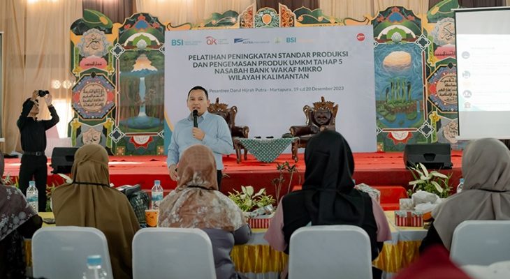BSI Maslahat Laksanakan Pelatihan Untuk Pelaku UMKM LKMS Bank Wakaf Mikro di Kalsel
