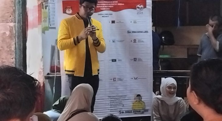 Selain Berkunjung dan Silaturahmi, Dimas Sofani Lubis Menyerap Aspirasi Warga Kelurahan Hamdan