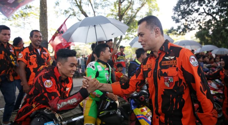 Musa Rajekshah (Ijeck) Hadiri Penutupan Langkat Road Race.