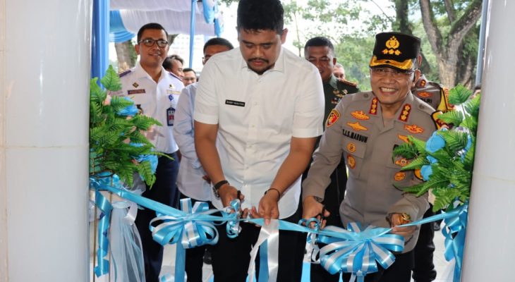 Kolaborasi Medan Berkah, Kombes Teddy Jhon Sahala Marbun Ikuti Launching Gedung CC Room ITS