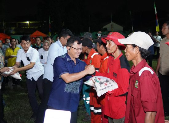 Kapolrestabes Medan Hadiri Malam Keakraban Peduli Deli di Lapangan Sejati