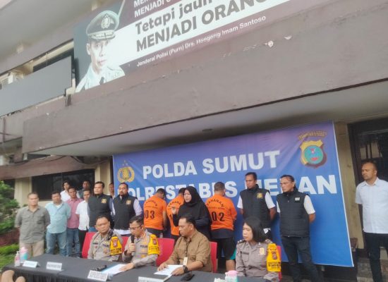 Polrestabes Medan Grebek Apartemen Reiz Condo, 3 Bandar Diciduk, 15 ribu Inex Disita