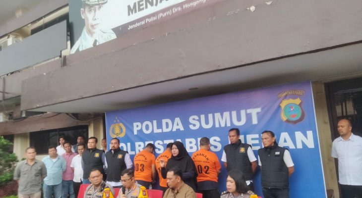 Polrestabes Medan Grebek Apartemen Reiz Condo, 3 Bandar Diciduk, 15 ribu Inex Disita