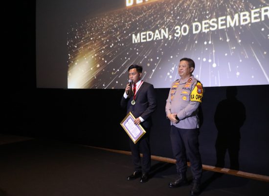 23 Anggota Berprestasi Diberi Penghargaan, Kapoldasu : Kita Bangga Dengan Polri