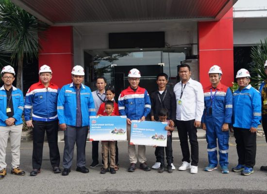 Pertamina Patra Niaga Salurkan Santunan Kepada 22 Panti Asuhan di Sumbagut
